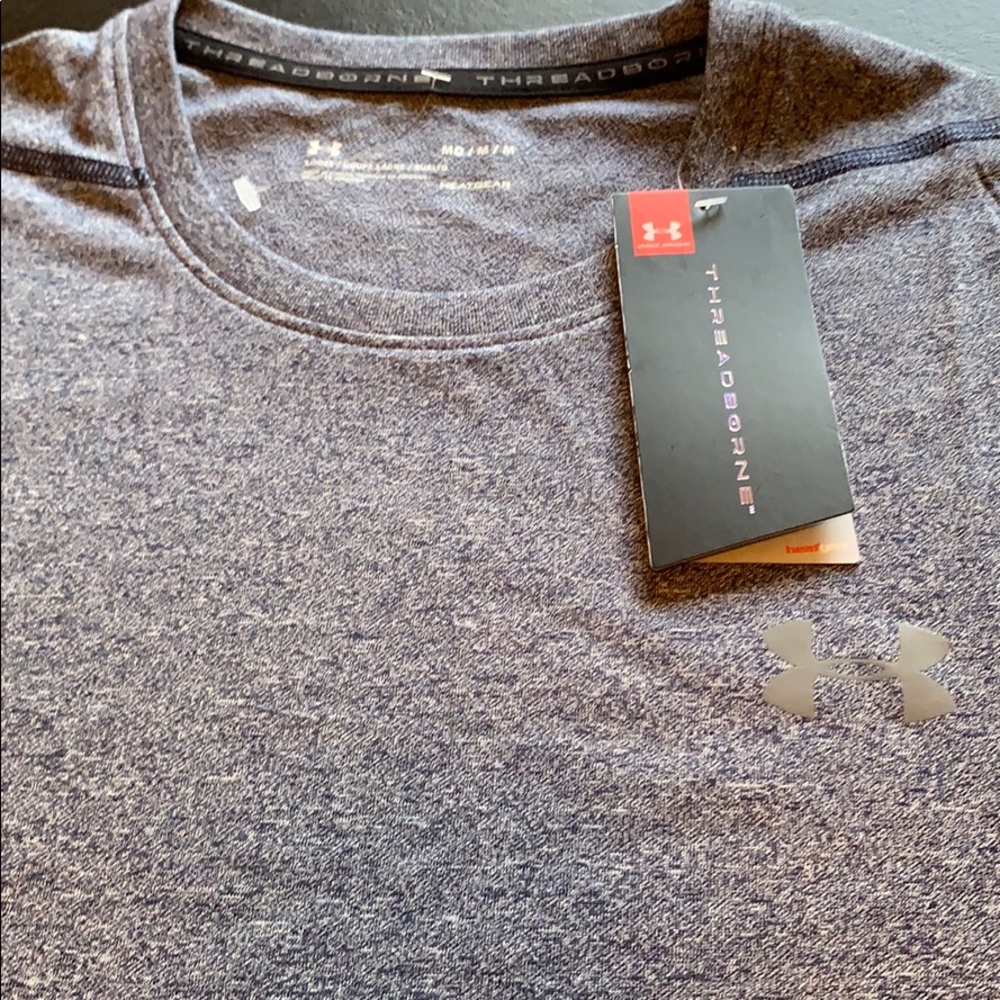 Under Armour Tee shirt size medium grey NWT